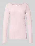 Marc O'Polo Regular Fit Langarmshirt aus reiner Baumwolle in Lavender,...