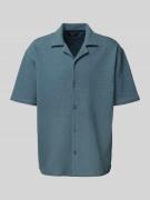 MCNEAL Freizeithemd mit Reverskragen in Petrol, Größe XL