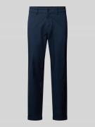 BOSS Orange Straight Leg Chino aus Baumwoll-Mix in Marine, Größe 30/32