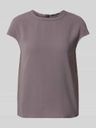 Windsor Slim Fit Blusenshirt mit Rundhalsausschnitt in Purple, Größe 3...