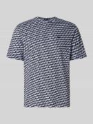 Emporio Armani T-Shirt mit Logo-Stitching in Weiss, Größe L