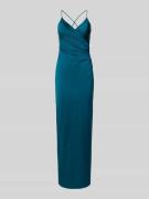 Jake*s Cocktail Abendkleid mit gekreuzten Trägern und V-Ausschnitt in ...