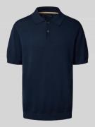 Christian Berg Men Regular Fit Poloshirt mit kurzer Knopfleiste in Mar...