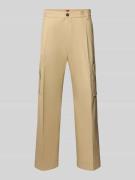 HUGO Regular Fit Cargohose mit Eingrifftaschen Modell 'Graysen' in Bei...