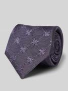 JOOP! Collection Seidenkrawatte mit Strukturmuster in Purple, Größe 1
