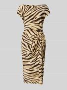 Lauren Ralph Lauren Midikleid mit Applikation Modell 'HULLEN' in Mitte...