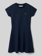 Tommy Hilfiger Teens T-Shirt-Kleid aus Baumwoll-Mix mit Logo-Print Mod...