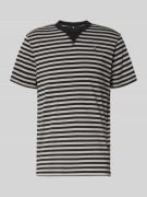 G-Star Raw T-Shirt mit Label-Stitching Modell 'Nifous' in Anthrazit, G...