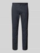 BOSS Orange Slim Fit Chino aus Baumwoll-Mix in Black, Größe 30/32