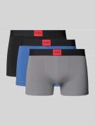 HUGO Trunks mit elastischem Bund im 3er-Pack in Khaki, Größe L