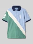 Polo Ralph Lauren Teens Regular Fit Poloshirt mit Label-Stitching in B...