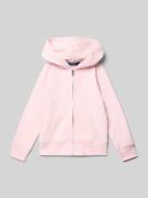 Polo Ralph Lauren Teens Sweatjacke mit Kapuze in Hellrosa, Größe S