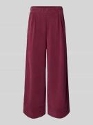Rich & Royal Sweatpants mit elastischem Bund in Bordeaux, Größe M