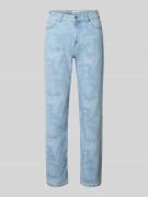 Mustang Wide Fit Jeans mit Eingrifftaschen Modell 'MADISON' in Hellbla...
