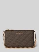 MICHAEL Michael Kors Crossbody Bag mit Label-Detail in Dunkelbraun, Gr...
