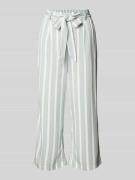 Only Regular Fit Culotte mit Bindegürtel Modell 'PRIME' in Schilf, Grö...