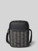 Lacoste Camera Bag mit Logo-Muster in Black, Größe 1