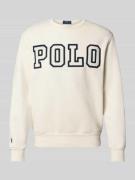Polo Ralph Lauren Sweatshirt mit Label-Stitching und Rundhalsausschnit...