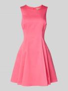 Rinascimento Cocktailkleid mit Rundhalsausschnitt in Pink, Größe XS