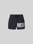 Diesel Badehose mit elastischem Bund in Black, Größe L