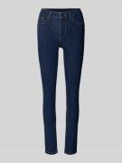Liu Jo White Skinny Fit Jeans mit Gesäßtaschen in Dunkelblau, Größe 26