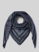 Tommy Hilfiger Tuch mit Monogramm-Muster in Marine, Größe 1