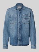 Pepe Jeans Loose Fit Jeanshemd aus reiner Baumwolle in Jeansblau, Größ...