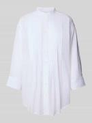 Lauren Ralph Lauren Hemdbluse mit Knopfleiste Modell 'KRISANNA' in Wei...