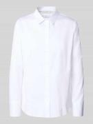 ETERNA Hemdbluse mit Knopfleiste in Weiss, Größe 34