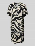 Tom Tailor Fließendes Blusenkleid aus reiner Viskose in Black, Größe 3...