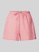 Jake*s Casual Pyjama-Shorts mit elastischem Bund und Tunnelzug in Kirs...