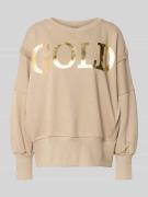 miss goodlife Oversized Sweatshirt aus reiner Baumwolle mit Statement-...