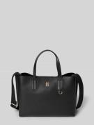 Tommy Hilfiger Tote Bag mit Logo-Applikation aus Metall in Black, Größ...