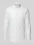 Jake*s Super Slim Fit Business-Hemd mit Kentkragen in Hellgruen, Größe...