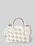 Tommy Hilfiger Henkeltasche mit Monogramm Design in Offwhite, Größe 1