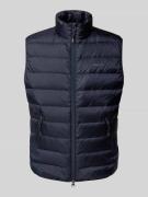 Gant Regular Fit Steppweste mit Daunen-Feder-Füllung in Dunkelblau, Gr...