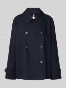 Tommy Hilfiger Cropped Trenchcoat mit wasserabweisender Funktion in Ma...