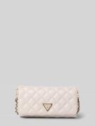 Guess Clutch mit Steppnähten und Label-Applikation Modell 'GIULLY II' ...