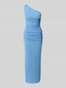 TROYDEN COLLECTION Abendkleid mit One-Shoulder-Träger und Raffungen in...