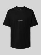 Jack & Jones T-Shirt mit Rundhalsausschnitt Modell 'SOHO' in BLACK, Gr...