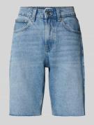 Gina Tricot Jeansshorts mit Eingrifftaschen in Jeansblau, Größe 34