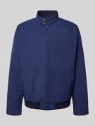 Levi's® Jacke mit Stehkragen und Label-Patch in Marine, Größe M