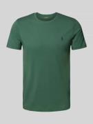 Polo Ralph Lauren Custom Slim Fit T-Shirt mit Label-Stitching in Gruen...