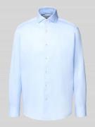 ETERNA Regular Fit Business-Hemd mit Kentkragen Modell 'Hai' in Bleu, ...