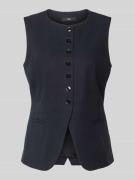 Mango Weste mit Rundhalsausschnitt Modell 'GRETA' in Black, Größe S