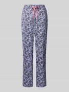 Christian Berg Woman Pyjama-Hose mit elastischem Bund in Lavender, Grö...