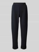 Christian Berg Woman Slim Fit Sweatpants mit Kellerfalten in Black, Gr...