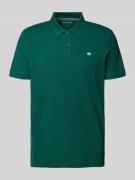 Tom Tailor Regular Fit Poloshirt aus reiner Baumwolle in Dunkelgruen, ...