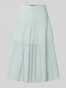 Lauren Ralph Lauren Midirock im Stufen-Look Modell 'TAYVRETTE' in Hell...