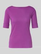 Lauren Ralph Lauren T-Shirt mit Rundhalsausschnitt Modell 'JUDY' in Li...